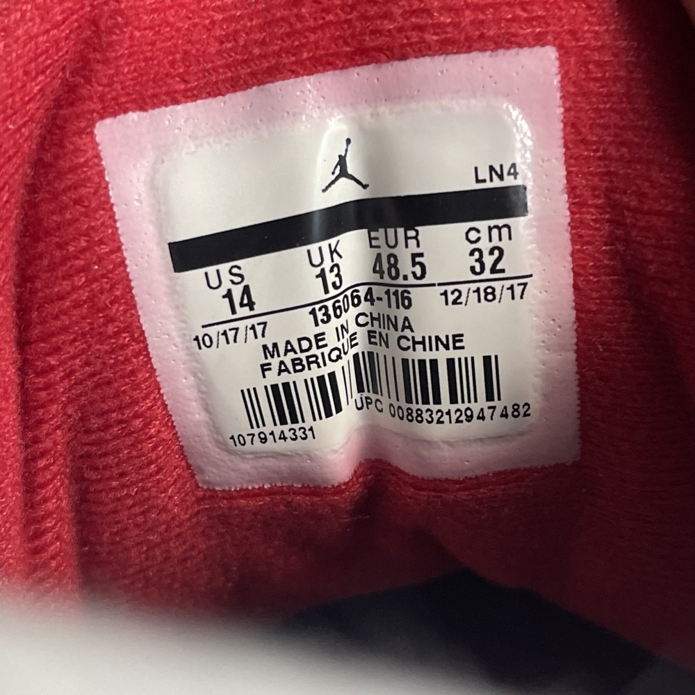 Size 14- Air Jordan 3 Retro Hall Of Fame 136064-116 - Picture 7 of 7